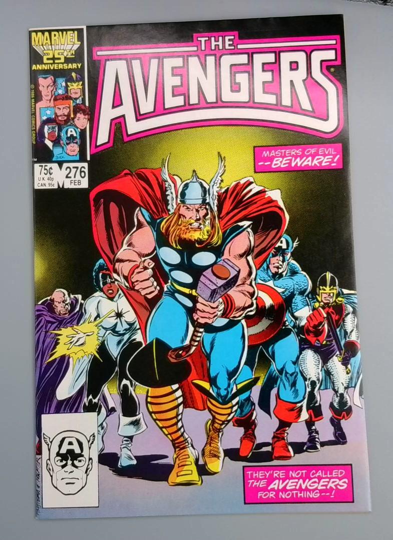 Avengers #276, NM- Masters of Evil, Marvel Comics, 1987 JR1