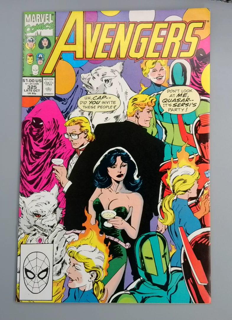 Avengers #326, Marvel Comics, 1990 JR1