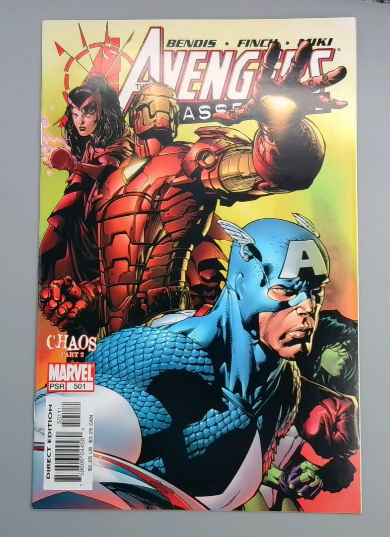 Avengers #501 NM Chaos Part 2, Marvel, 2004 JR1
