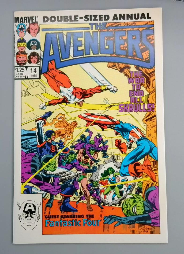 Avengers Annual #14, NM- Fantastic Four, Marvel Comics, 1985 JR1
