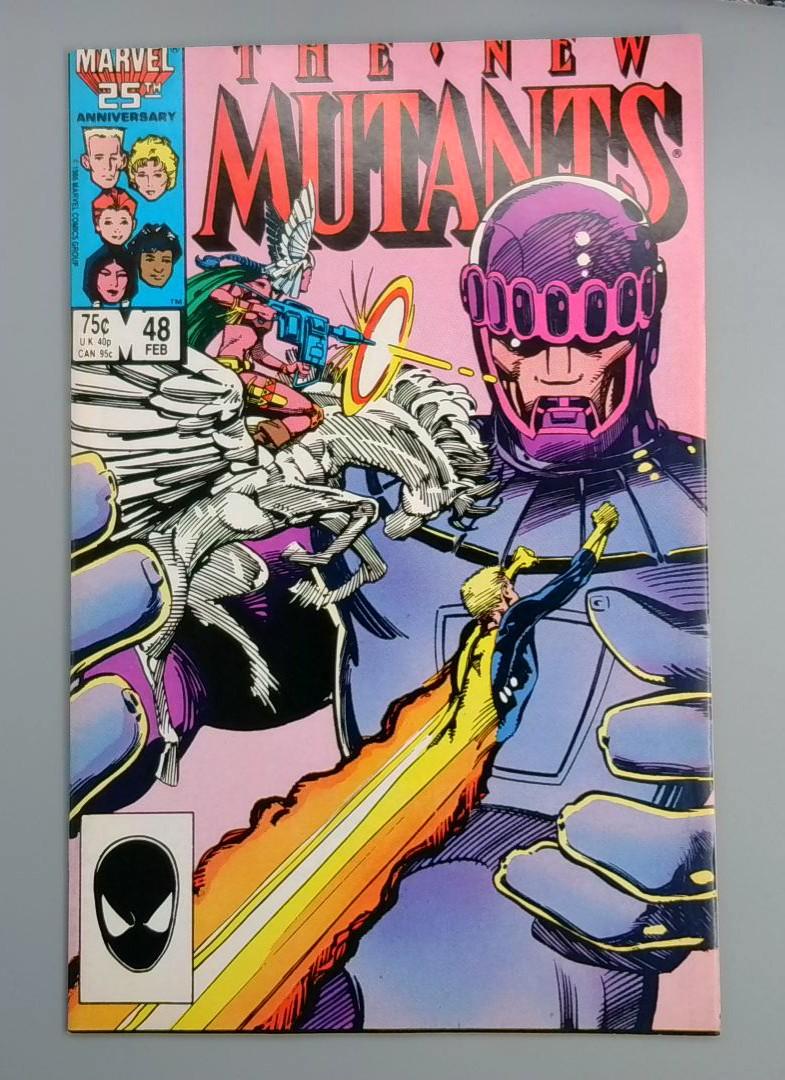 New Mutants #48, VF+ Marvel Comics, 1987 JR1