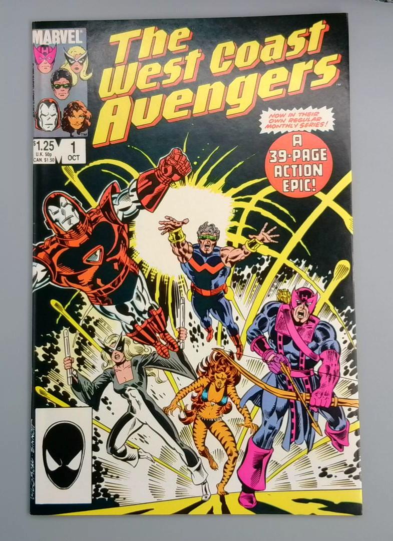 West Coast Avengers #1, NM- Regular Series Marvel,1985 JR1 