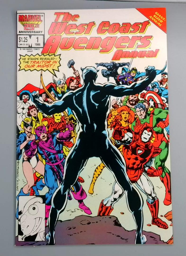 West Coast Avengers Annual #1,VF+ Marvel Comics, 1986 JR1