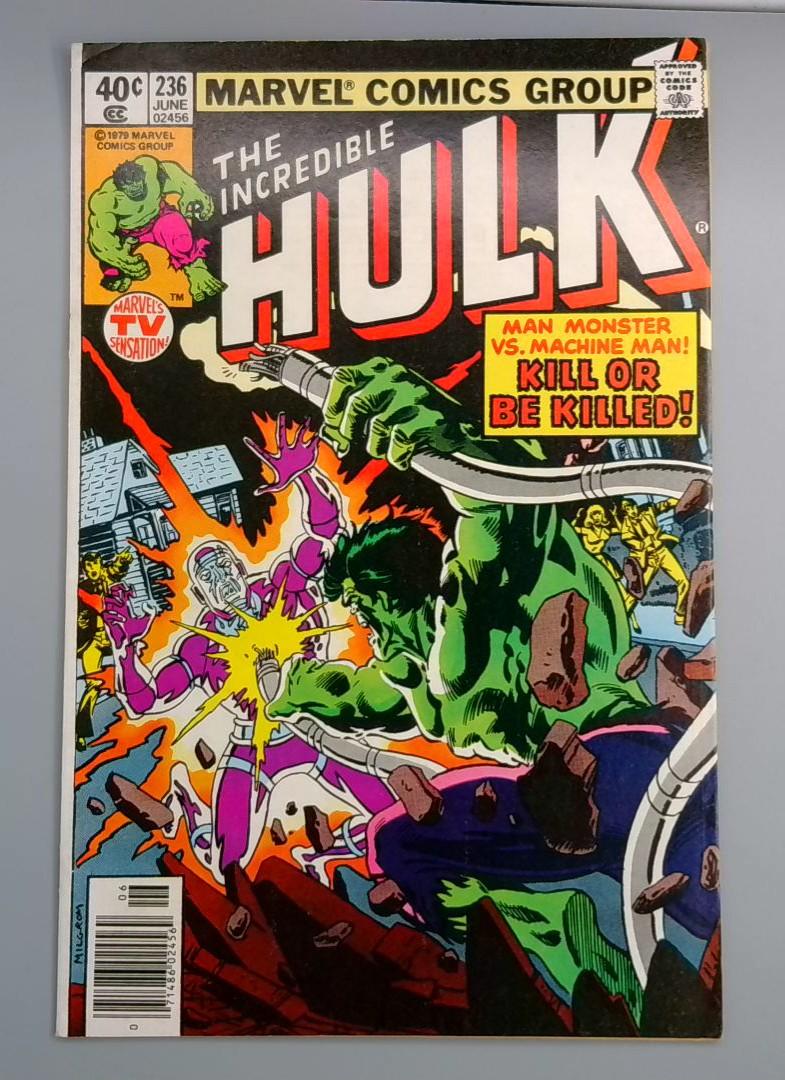 Incredible Hulk #236, VF/NM Machine Man, Marvel Comics, 1979 JR1