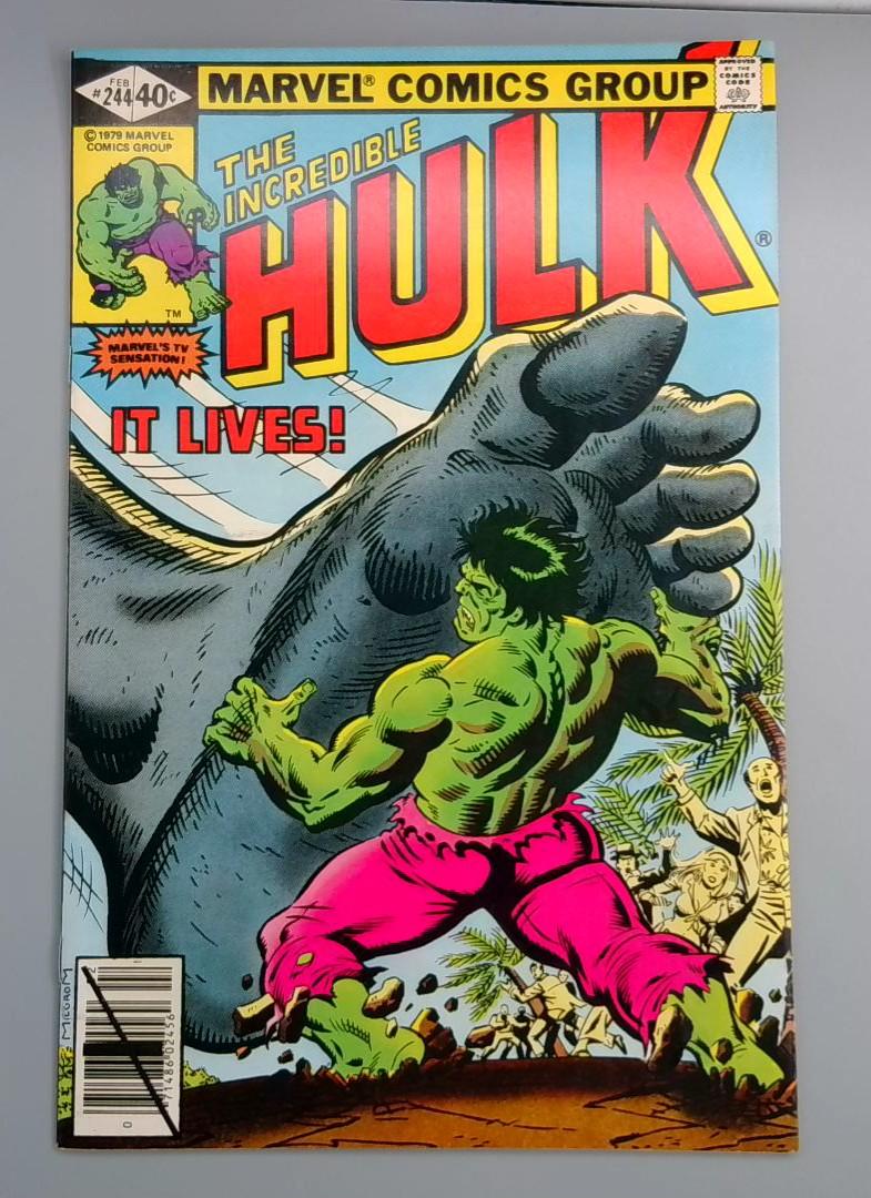 Incredible Hulk #244, NM Marvel Comics Group, 1979 JR1