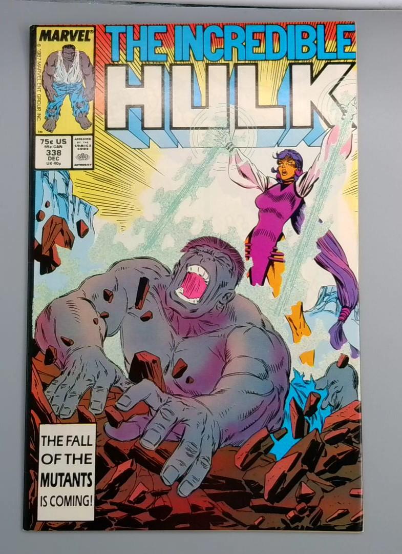 Incredible Hulk #338, VF McFarlane, Marvel Comics, 1987 JR1