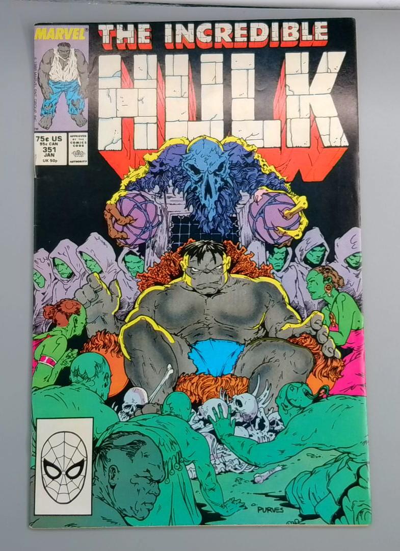 Incredible Hulk #351, Marvel, 1988 JR1