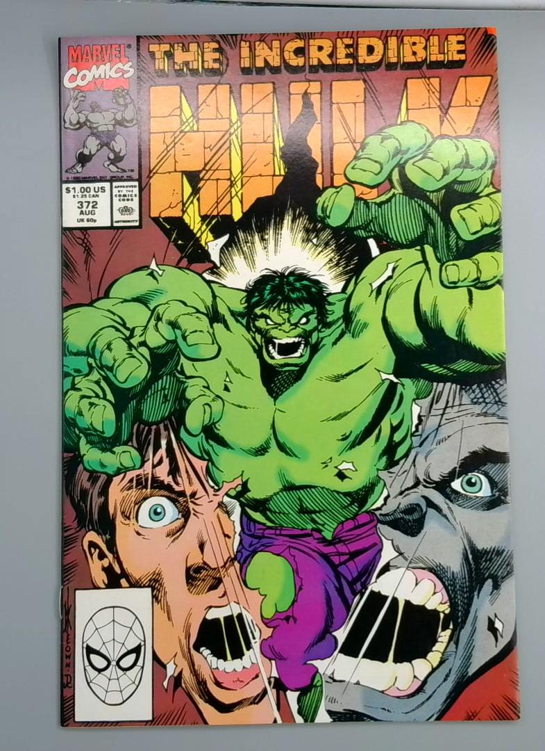 Incredible Hulk #372, Marvel Comics, 1990 JR1