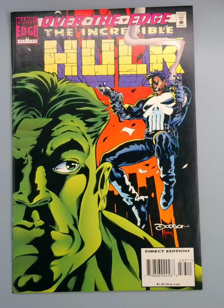 Incredible Hulk #433 NM Punisher Marvel Comics, 1995 JR1