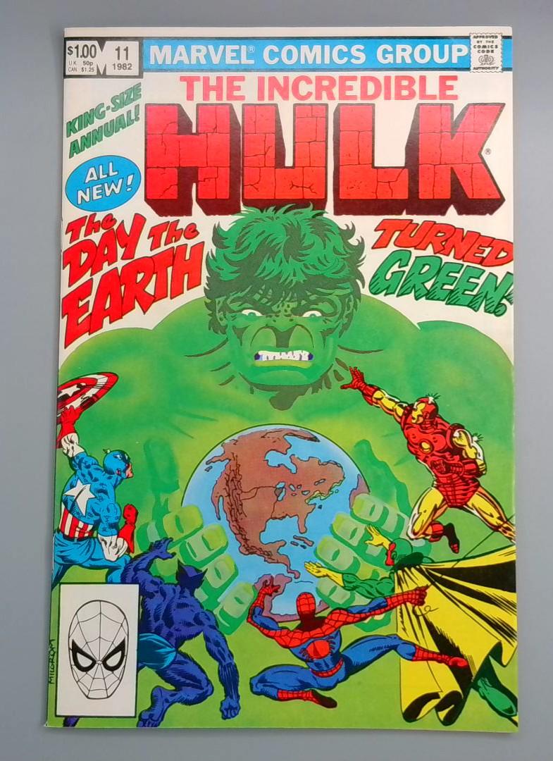 Incredible Hulk Annual #11 NM Marvel Comics, 1982 JR1