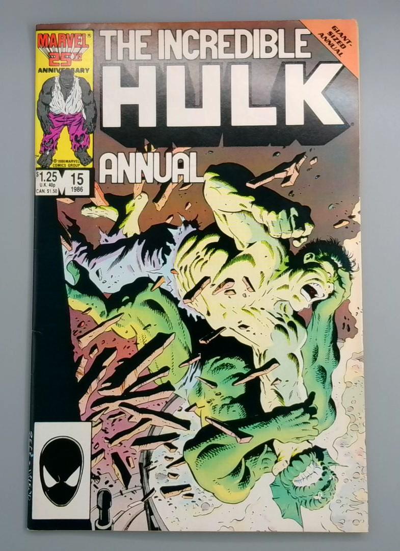 Incredible Hulk Annual #15, Marvel Comics, 1986 JR1