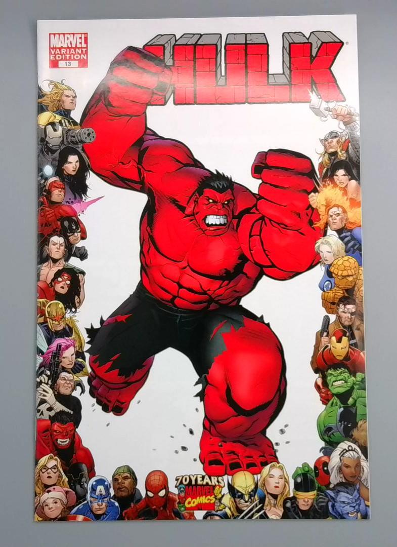 Hulk #13, VF Variant Marvel Comics, 2009  JR1