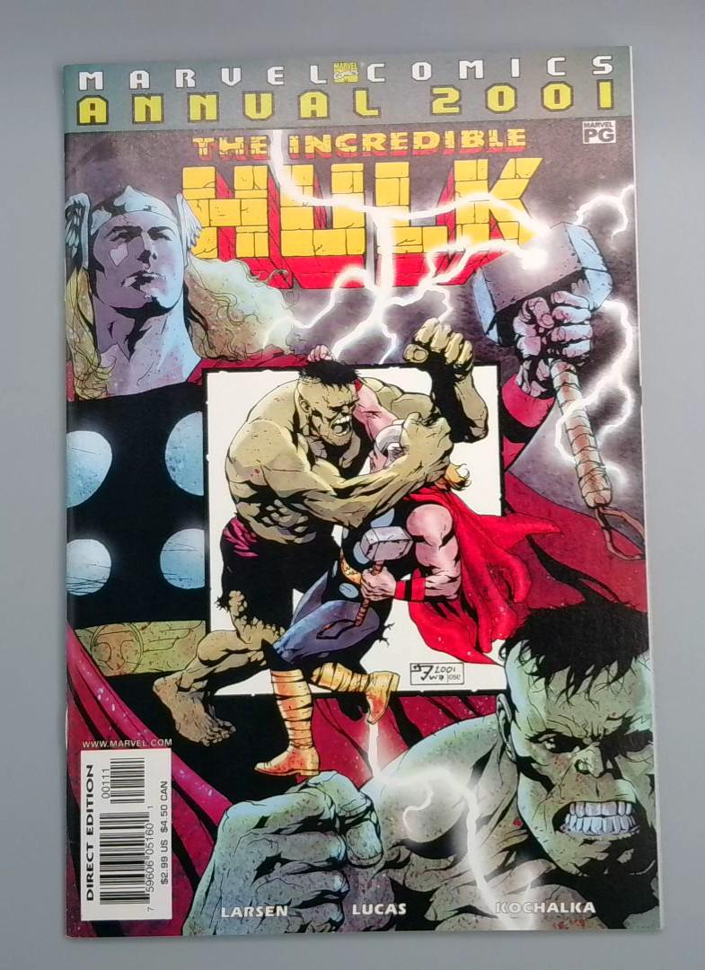 The Incredible Hulk Annual #2001, Marvel Comics, 2001 JR1