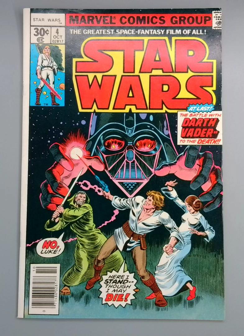 Star Wars #4, FN Marvel Comics, October 1977 JR1