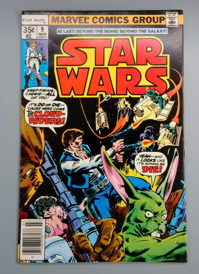 Star Wars #9, FN Marvel Comics, 1978 JR1