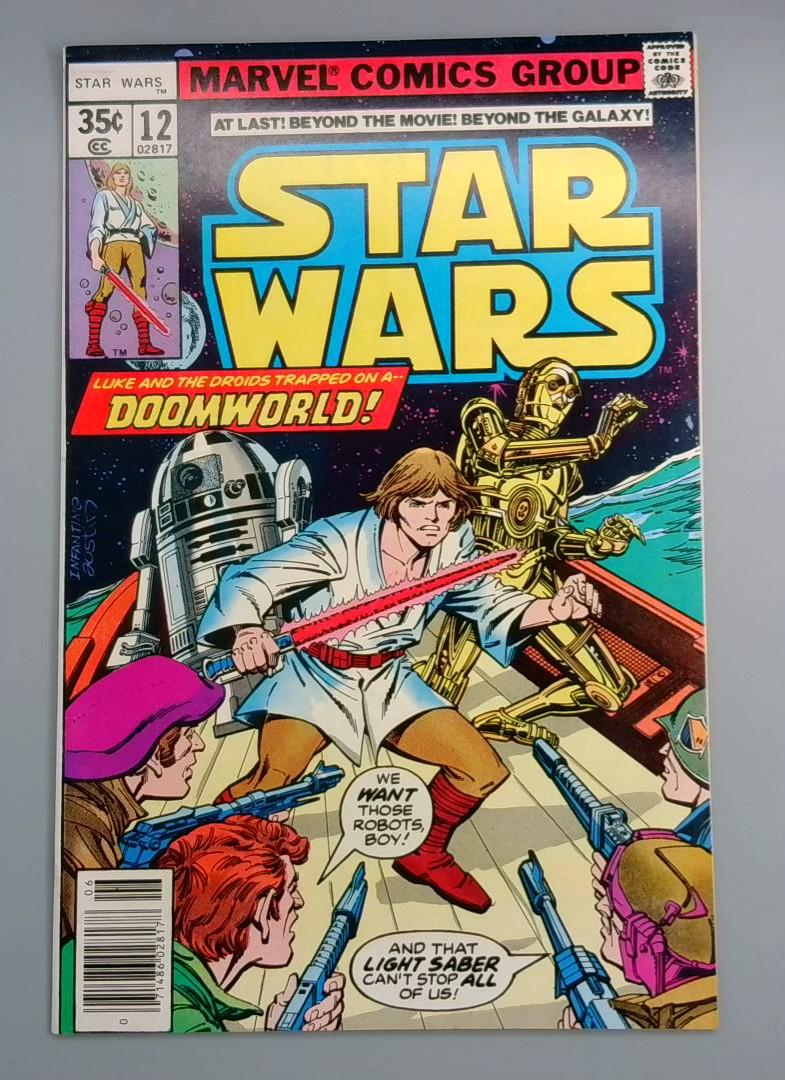 Star Wars #12, NM Marvel Comics 1978 JR1