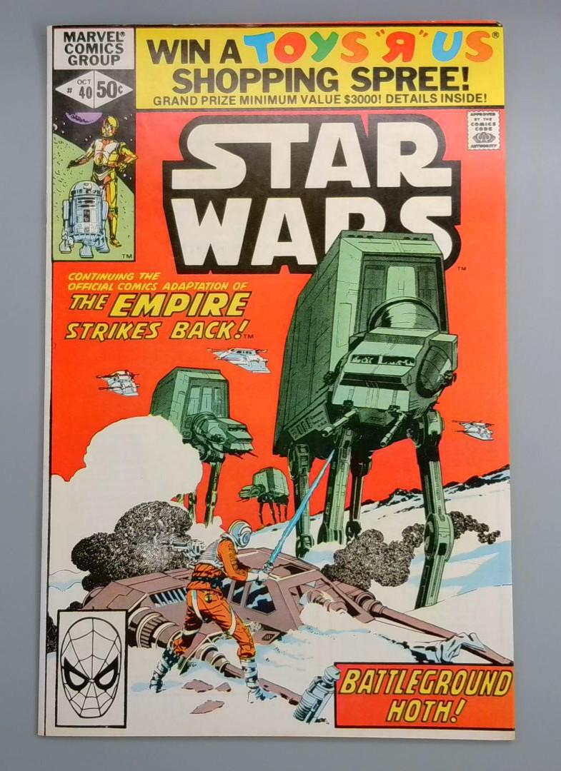 Star Wars #40 VF 1st Rogue Squadron Marvel Comics, 1980 JR1