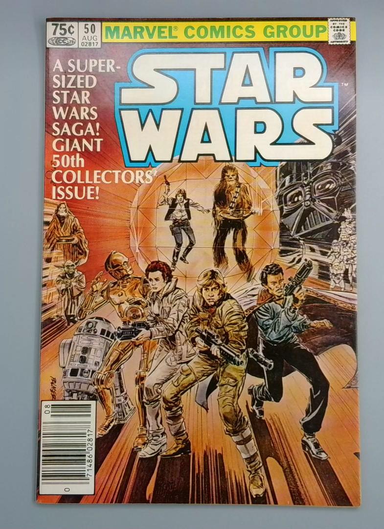 Star Wars #50 VF/NM 1st IG-88 Newsstand Marvel Comics, 1981 JR1