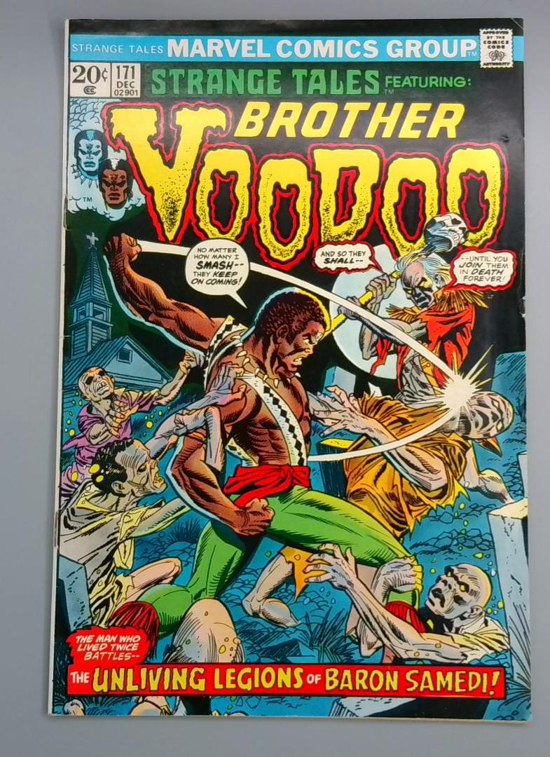Strange Tales #171, FN- Brother Voodoo, Marvel Comics 1973 JR1