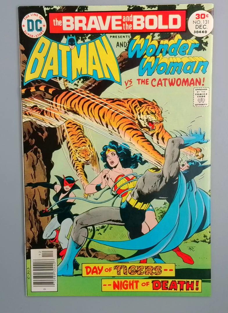 Brave and the Bold #131, VF- Batman vs. Catwoman, DC Comics,1976 JR1