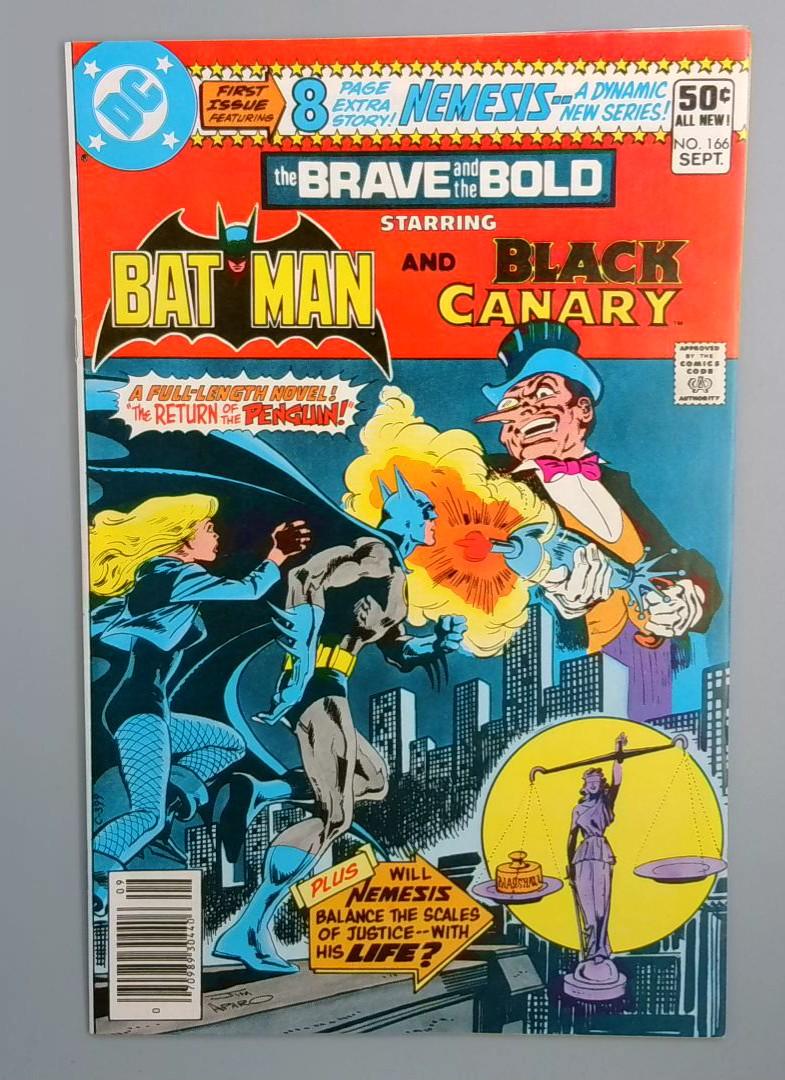 Brave and the Bold #166 FN+ 1st Nemesis DC Comics, Sept 1980 JR1