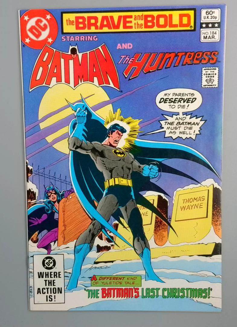 Brave and the Bold #184, VF+ Batman and the Huntress, DC Comics 1982 JR1