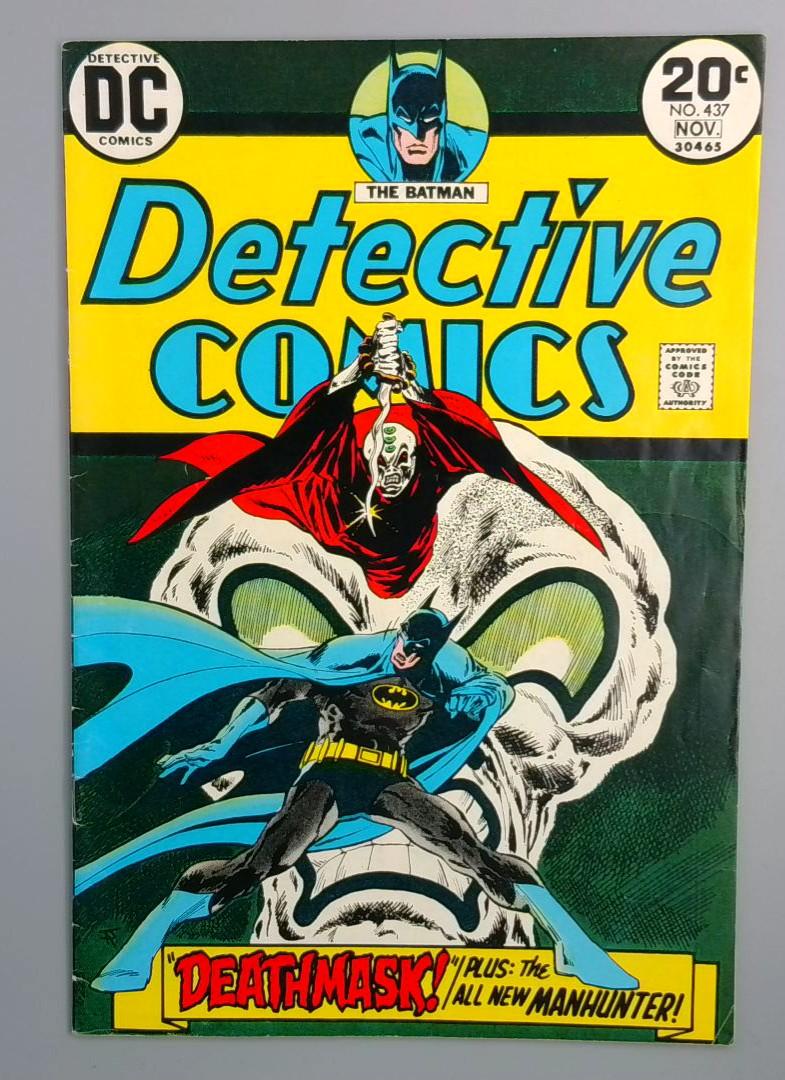 Detective Comics #437 VG 1st Manhunter DC Comics, November 1973 JR1