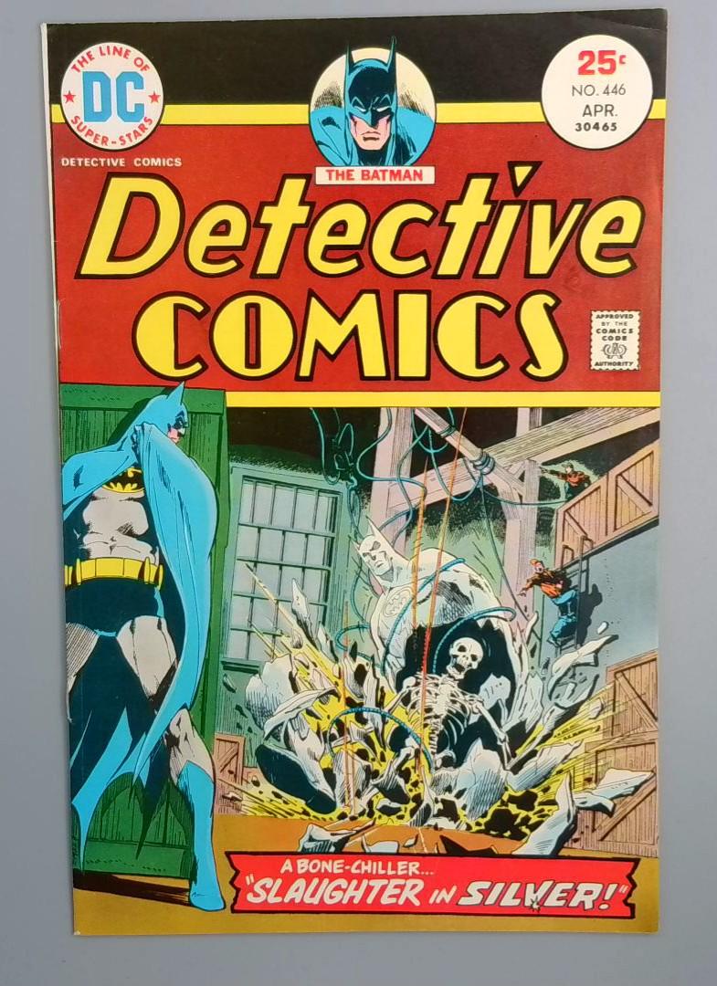 Detective Comics #446, FN+ The Batman, DC Comics, April 1975 JR1