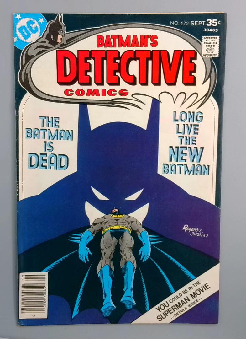 Detective Comics #472, FN/VF Joker DC Comics 1977 JR1