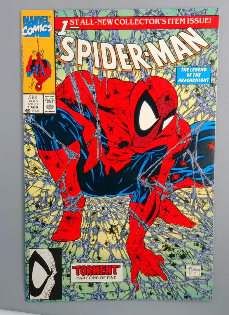 Spider-Man #1 NM Green Cover Marvel Comics, 1990