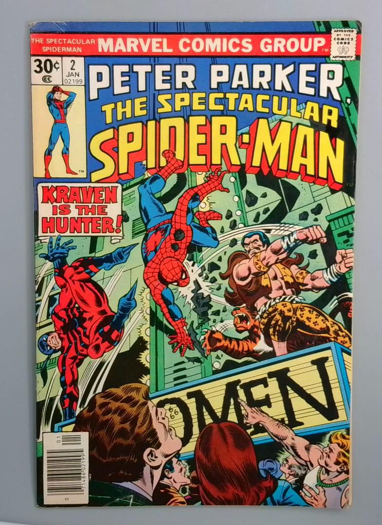 Spectacular Spider-Man #2, Kraven is the Hunter!, Marvel Comics 1977