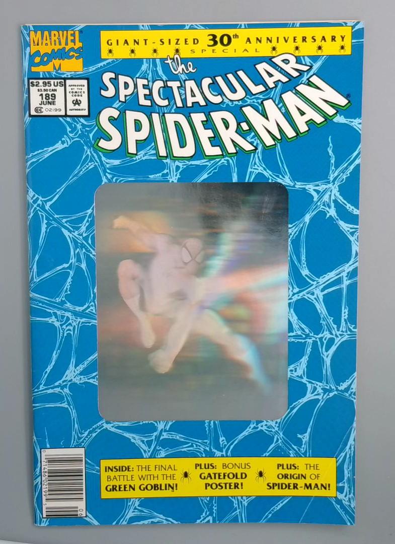 Spectacular Spider-Man #189NM- Newsstand Marvel Comics, 1992