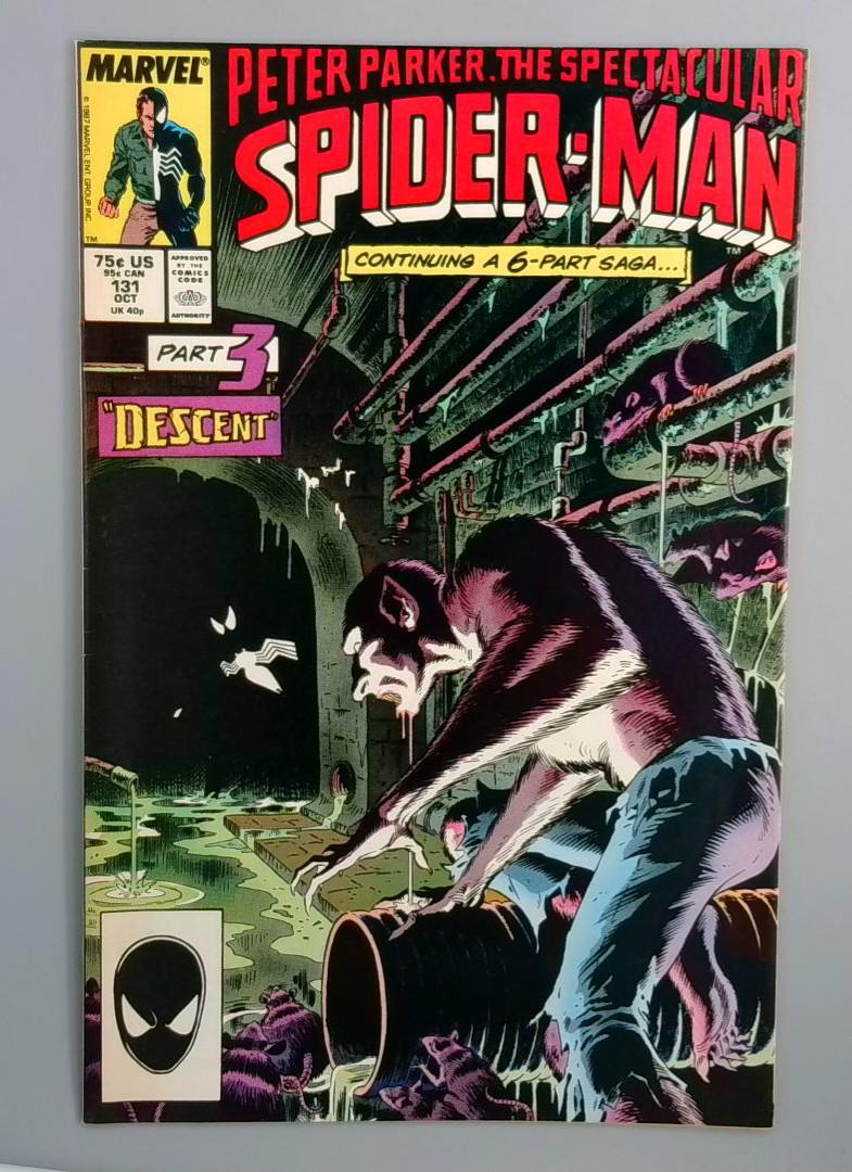 Spectacular Spider-Man #131 VF/NM Kraven's Last Hunt Marvel, 1987
