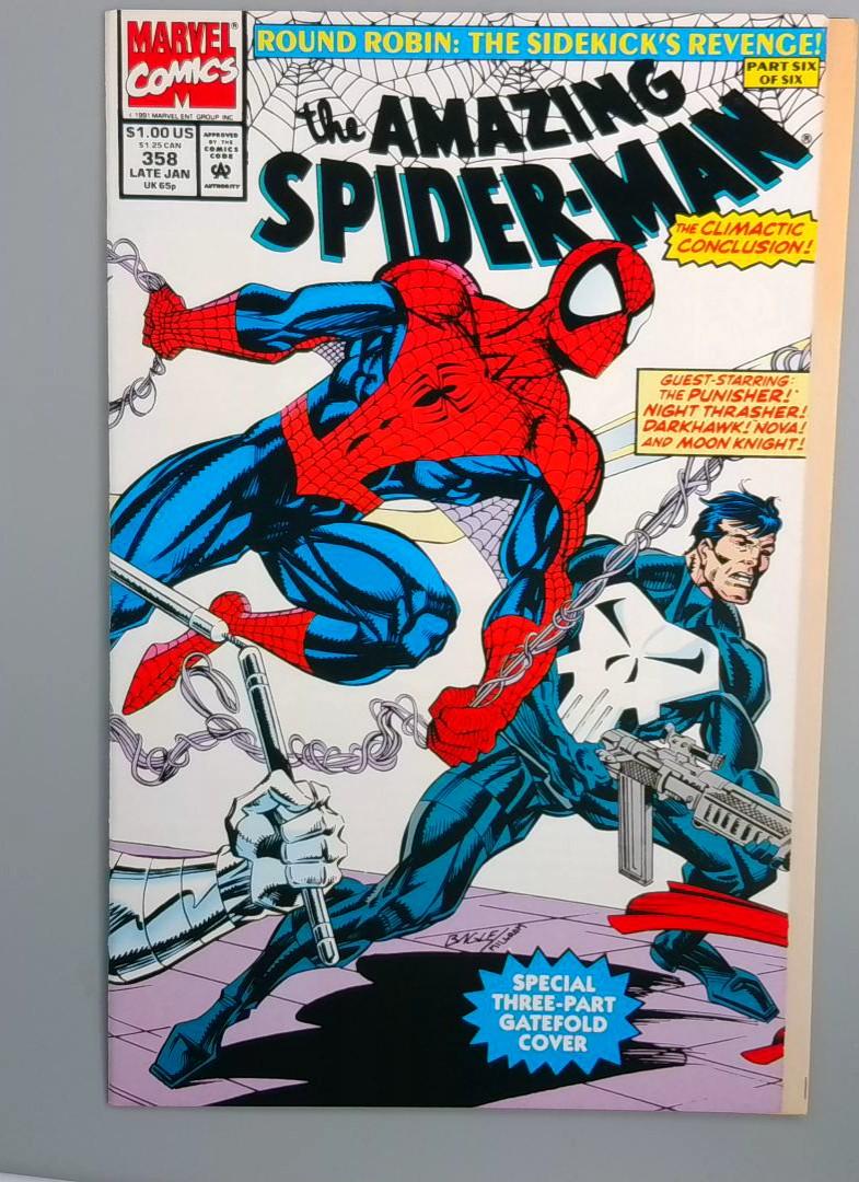 Amazing Spider-Man #358, Round Robin Part 6, Marvel Comics, 1992