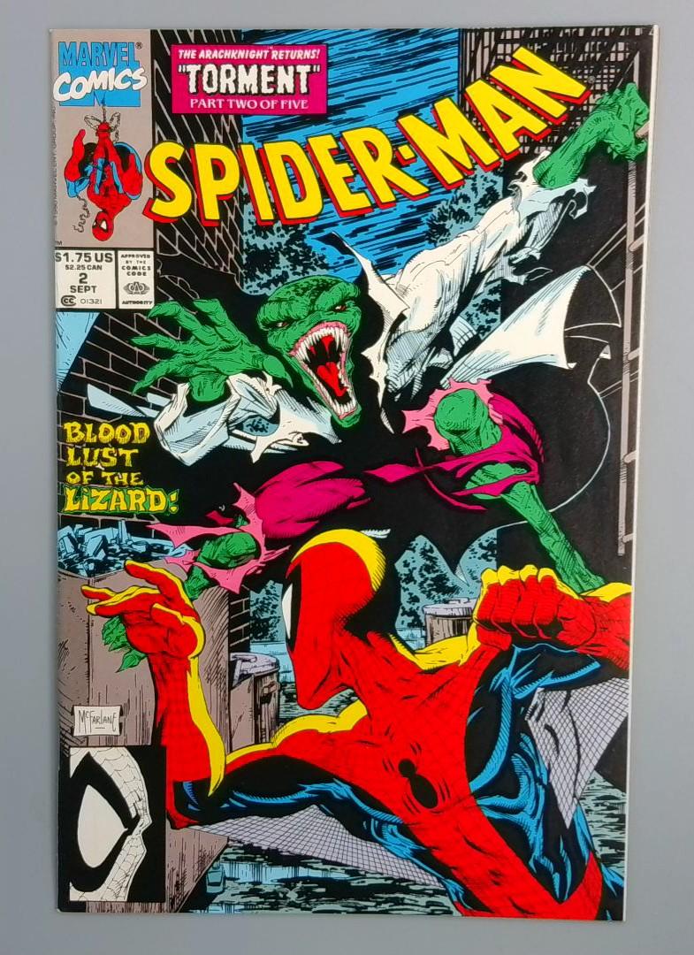 Spider-Man #2 NM McFarlane Marvel Comics, 1990