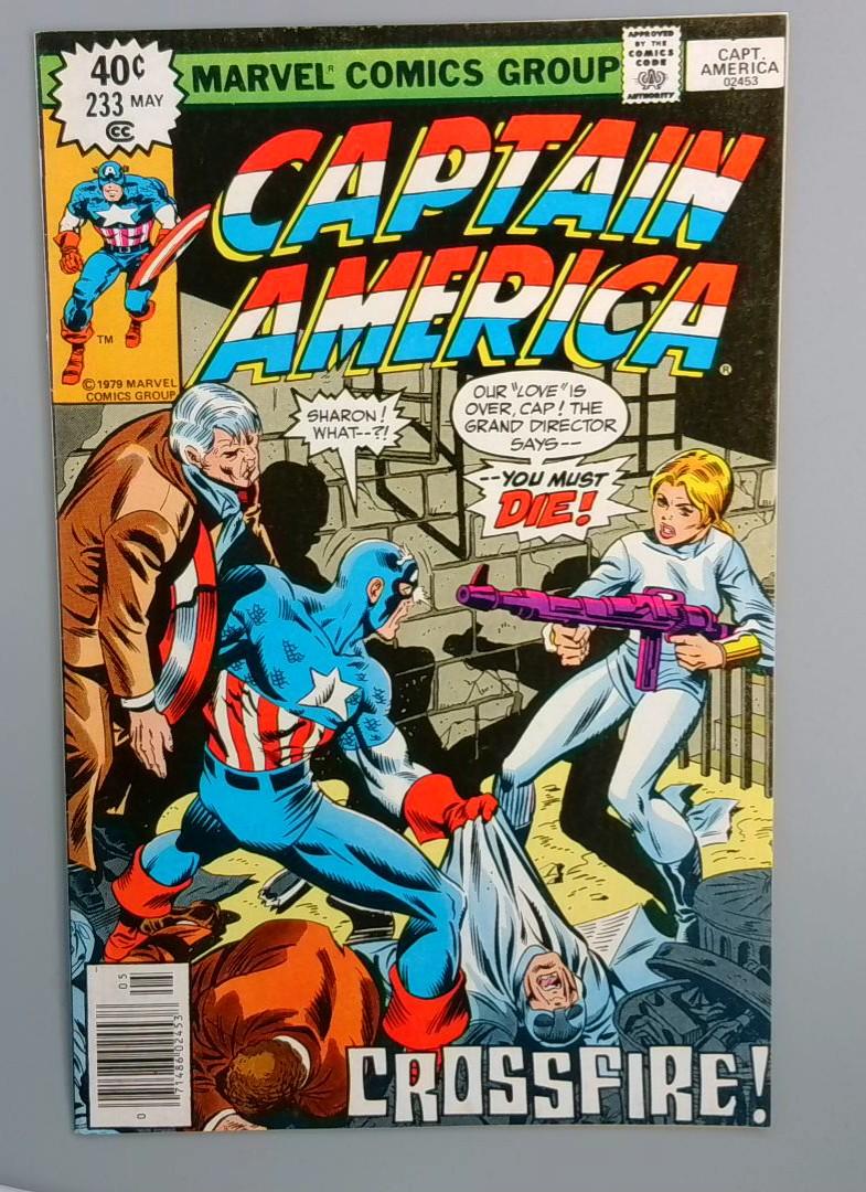 Captain America #233, NM Marvel Comics Group, May 1979 JR1