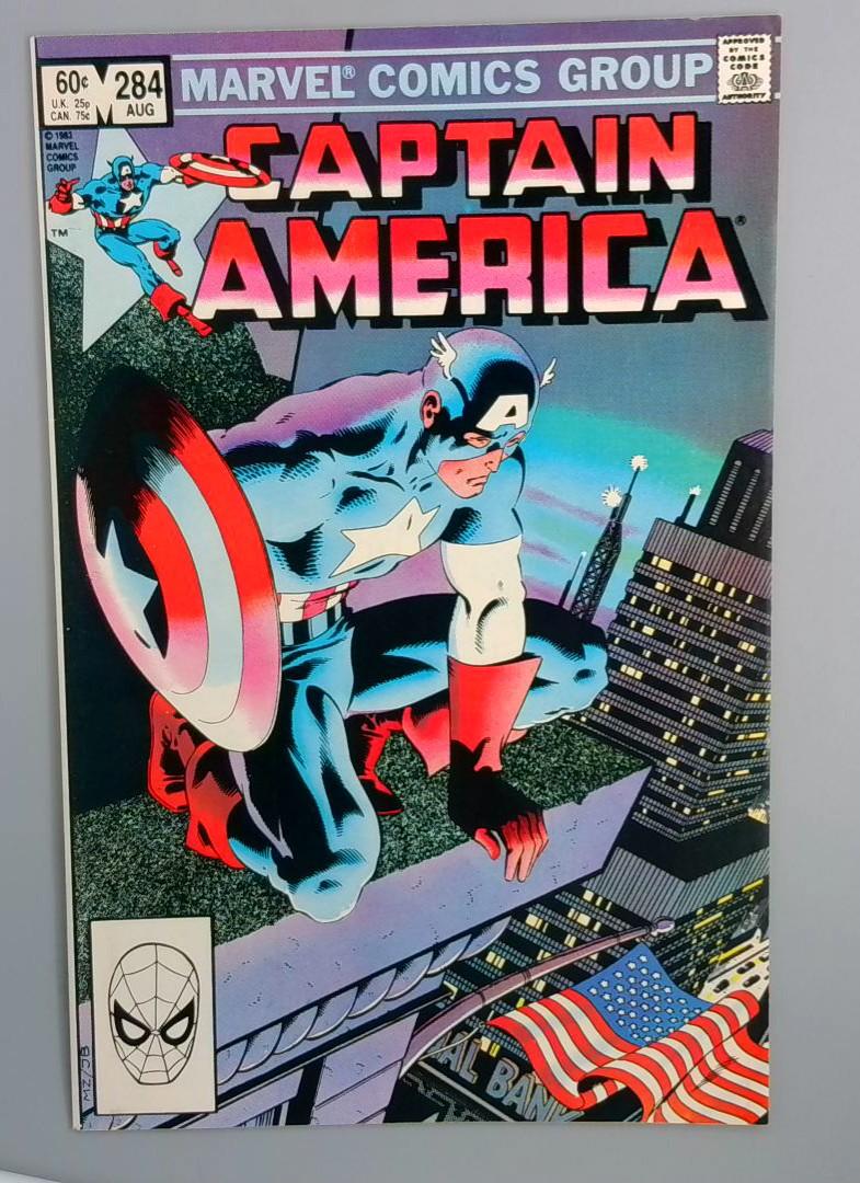 Captain America #284, VF+ Marvel Comics, August 1983 JR1