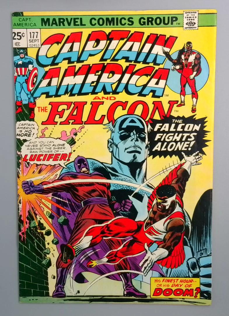 Captain America #177, FN- Marvel Comics, 1977 JR1
