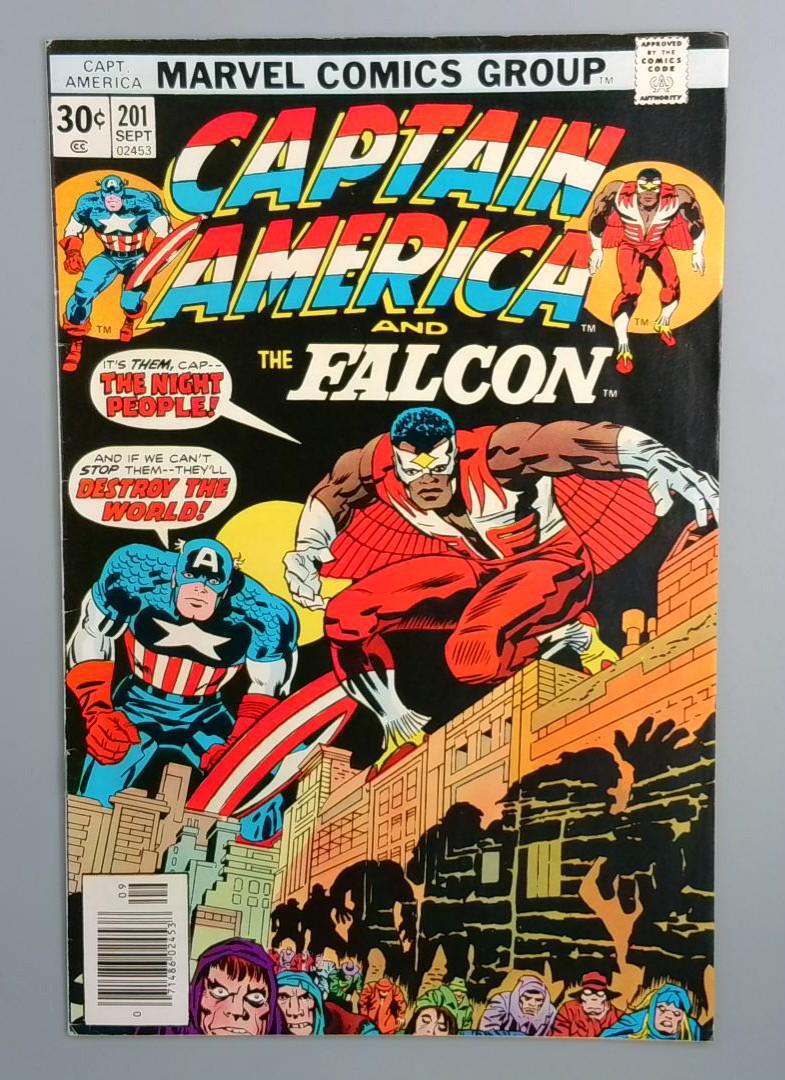 Captain America #201, Marvel Comics Group, 1976 JR1