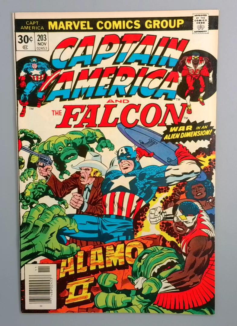 Captain America #203, VF+ Marvel Comics Group, November 1976 JR1