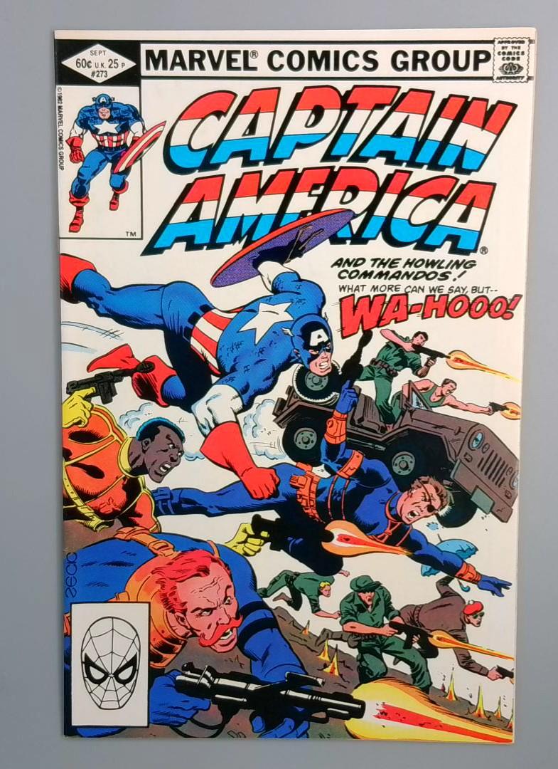 Captain America #273, NM- Marvel Comics, 1982 JR1