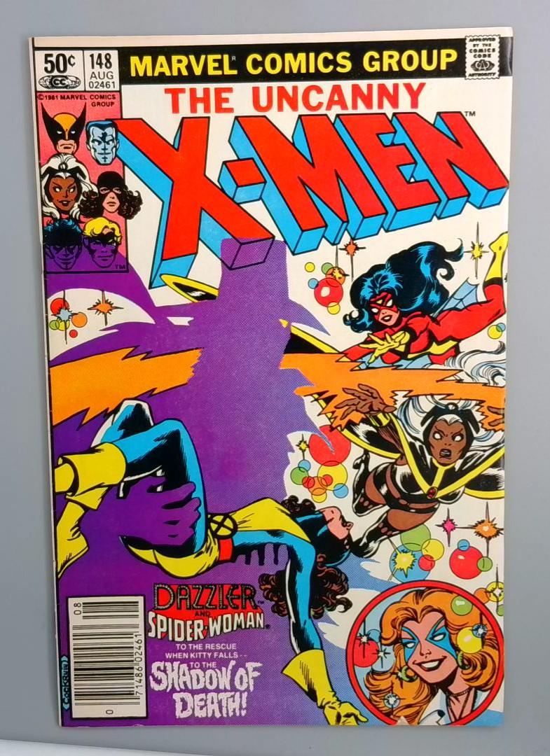 Uncanny X-Men #148 1st Caliban Newsstand Marvel Comics, 1981 JR1