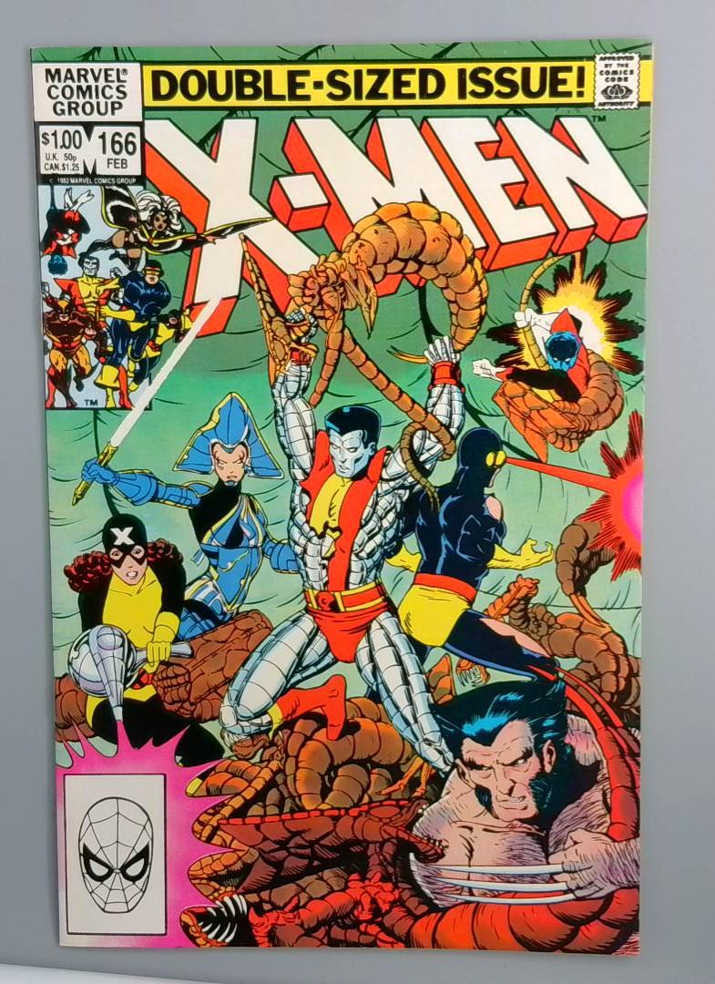 Uncanny X-Men #166, NM 1st Lockheed, Marvel Comics, 1983 JR1
