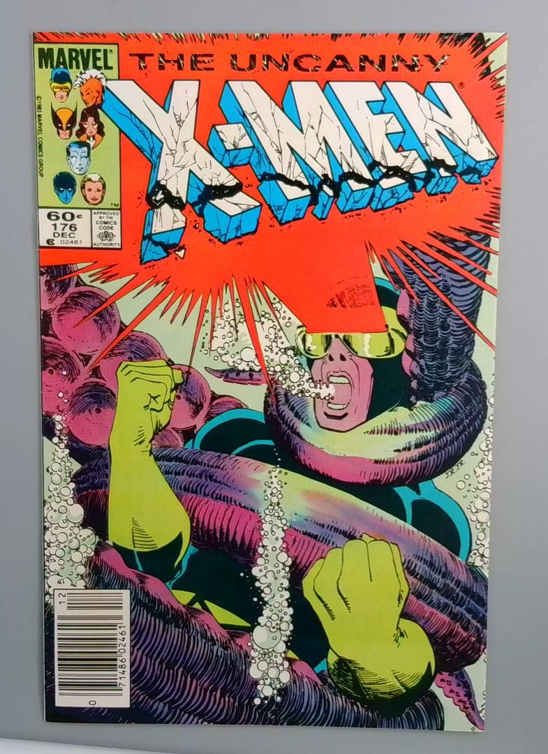 Uncanny X-Men #176, VF+ Newsstand, 1st Val Cooper Marvel Comics, 1983 JR1