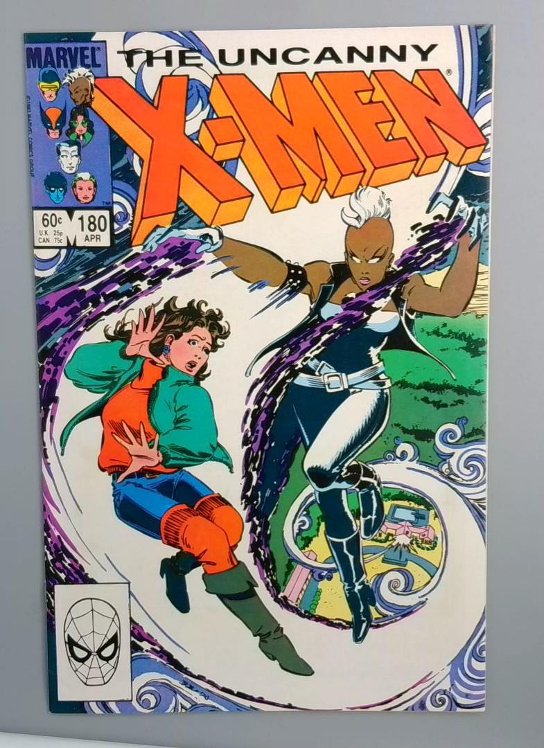 Uncanny X-Men #180, VF Marvel Comics, 1984 JR1