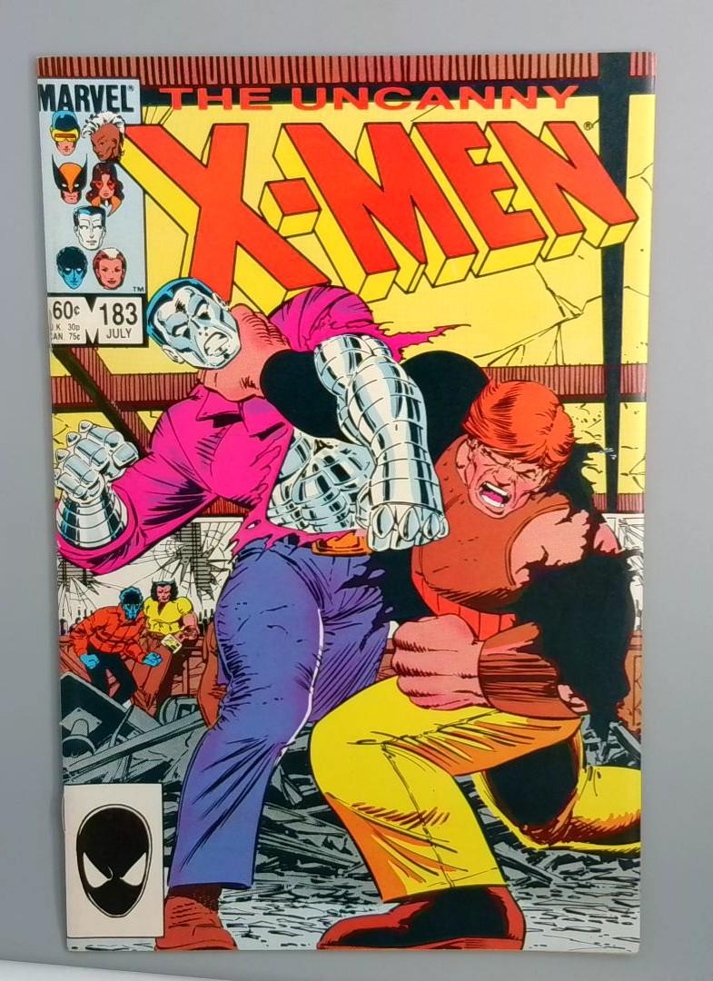 Uncanny X-Men #183, NM- Juggernaut vs. Colossus Marvel Comics 1984 JR1