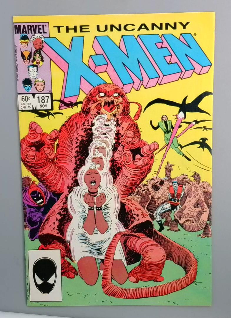 Uncanny X-Men #187, VF+ Marvel Comics, 1984 JR1