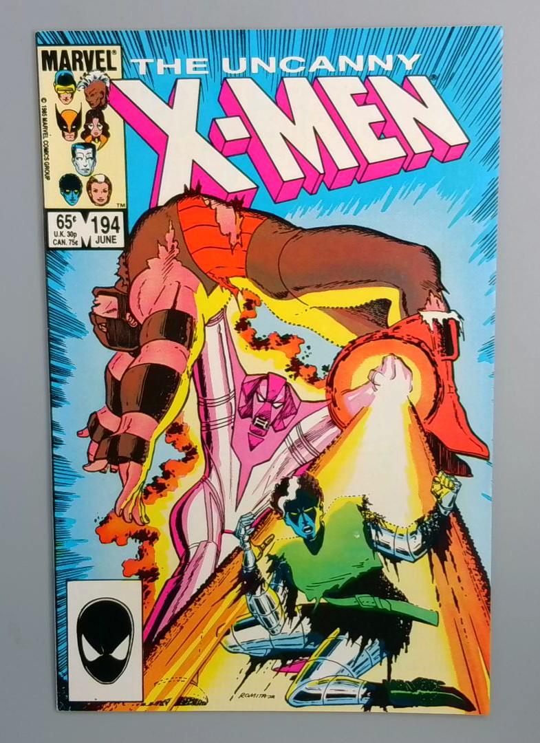 Uncanny X-Men #194, NM- 1st Strucker Twins Marvel Comics, June 1985 JR1