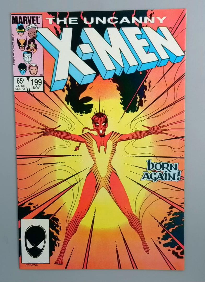 Uncanny X-Men #199 1st Rachel Summers Marvel, 1985 JR1