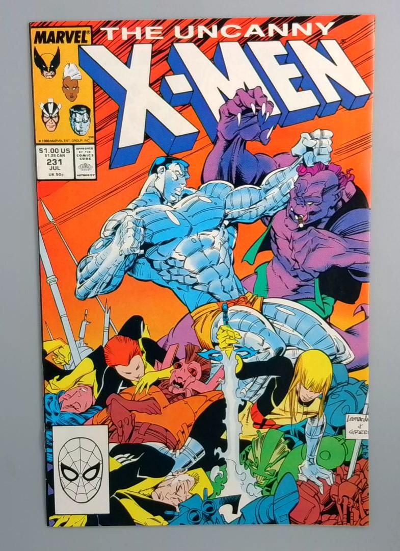 Uncanny X-Men #231, NM- Marvel Comics, 1988 JR1